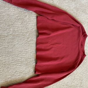 Red long sleeve